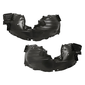 Replacement - Front Driver and Passenger Side Fender Liner Set (CAPA Certified)
