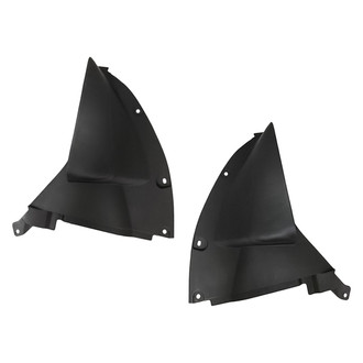 Replacement - Front Driver and Passenger Side Fender Splash Shield Set (CAPA Certified)