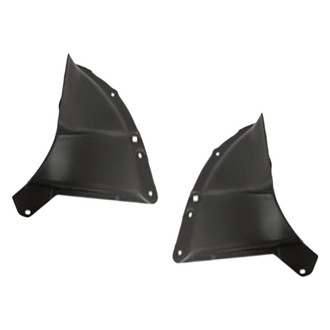 Replacement - Front Driver and Passenger Side Fender Splash Shield Set (CAPA Certified)