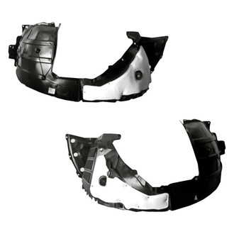 Replacement - Front Driver and Passenger Side Fender Liner Set (Standard Line)