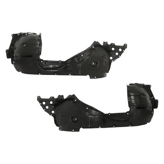Replacement - Front Driver and Passenger Side Fender Liner Set (CAPA Certified)