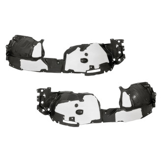 Replacement - Front Driver and Passenger Side Fender Liner Set (CAPA Certified)