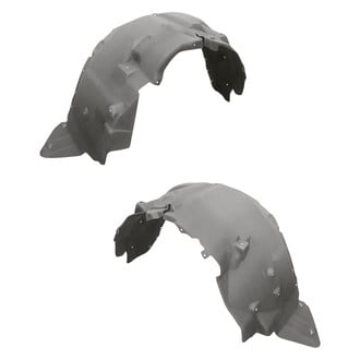 Replacement - Front Driver and Passenger Side Fender Liner Set (CAPA Certified)