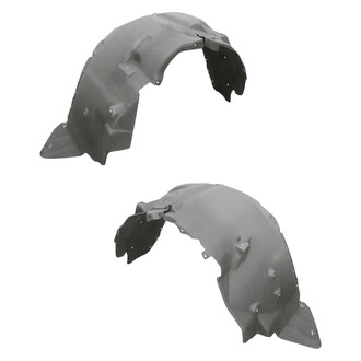 Replacement - Front Driver and Passenger Side Fender Liner Set (Standard Line)