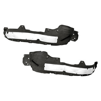 Replacement - Front Driver and Passenger Side Fender Liner Set (CAPA Certified)