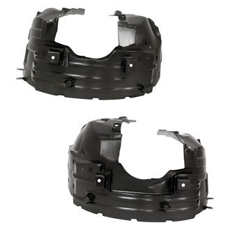 Replacement - Front Driver and Passenger Side Fender Liner Set (CAPA Certified)