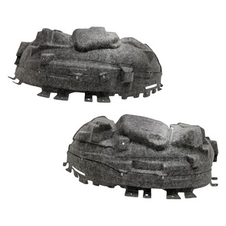 Replacement - Front Driver and Passenger Side Fender Liner Set (CAPA Certified)
