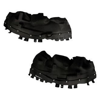 Replacement - Front Driver and Passenger Side Fender Liner Set (Standard Line)