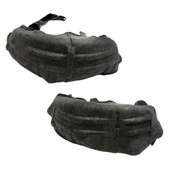 Replacement - Rear Driver and Passenger Side Fender Liner Set (CAPA Certified)