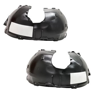 Replacement - Front Driver and Passenger Side Fender Liner Set (CAPA Certified)