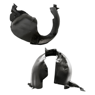 Replacement - Front Driver and Passenger Side Fender Liner Set (CAPA Certified)