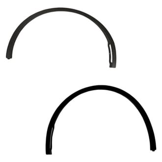 Replacement - Front Driver and Passenger Side Wheel Arch Molding Set (CAPA Certified)