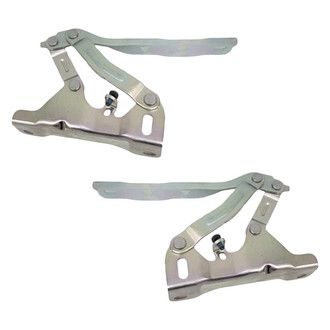 Replacement - Driver and Passenger Side Hood Hinge Set (Standard Line)