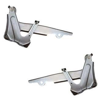Replacement - Driver and Passenger Side Hood Hinge Set (Standard Line)