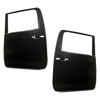 Replacement - Rear Driver and Passenger Side Door Skin Set (CAPA Certified)