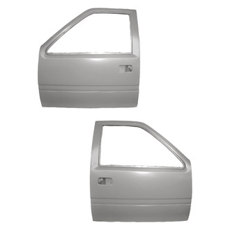 Replacement - Front Driver and Passenger Side Door Shell Set (CAPA Certified)