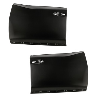 Replacement - Front Driver and Passenger Side Door Skin Set (CAPA Certified)