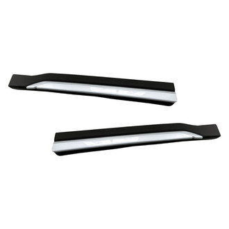 Replacement - Front Driver and Passenger Side Door Molding Set (Standard Line)