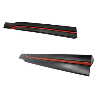Replacement - Front Driver and Passenger Side Door Molding Set (Standard Line)