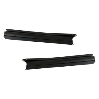Replacement - Rear Lower Driver and Passenger Side Door Molding Set (Standard Line)