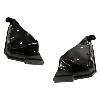 Replacement - Front Driver and Passenger Side Fender Brace Set (CAPA Certified)