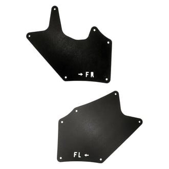 Replacement - Front Forward Driver and Passenger Side Fender Apron Set (Standard Line)