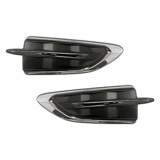 Replacement - Front Driver and Passenger Side Fender Grille Set (Standard Line)