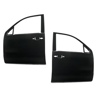 Replacement - Front Driver and Passenger Side Door Skin Set (CAPA Certified)