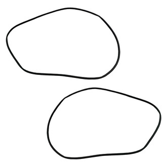 Replacement - Front Driver and Passenger Side Door Seal Set (Standard Line)