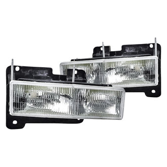 Replacement - Driver and Passenger Side Headlight Set (CAPA Certified)