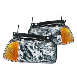 Replacement - Driver and Passenger Side Headlight Set (Standard Line)
