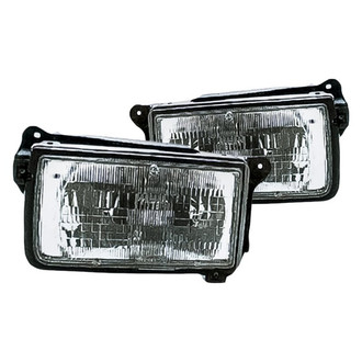 Replacement - Driver and Passenger Side Headlight Set (Standard Line)