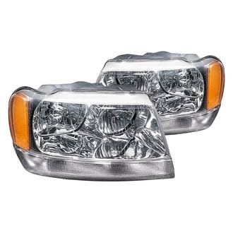 Replacement - Driver and Passenger Side Headlight Set (Standard Line)