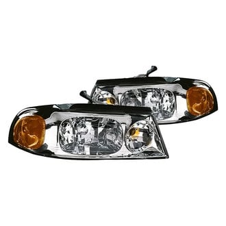 Replacement - Driver and Passenger Side Headlight Set (Standard Line)