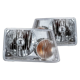 Replacement - Driver and Passenger Side Headlight Set (CAPA Certified)