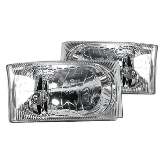 Replacement - Driver and Passenger Side Headlight Set (CAPA Certified)