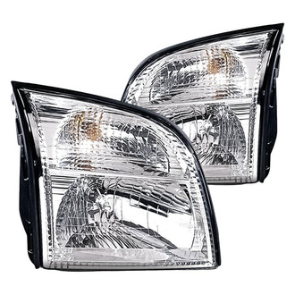 Replacement - Driver and Passenger Side Headlight Set (Standard Line)