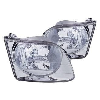 Replacement - Driver and Passenger Side Headlight Set (Standard Line)