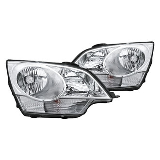 Replacement - Driver and Passenger Side Headlight Set (CAPA Certified)