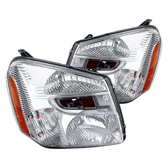 Replacement - Driver and Passenger Side Headlight Set (CAPA Certified)