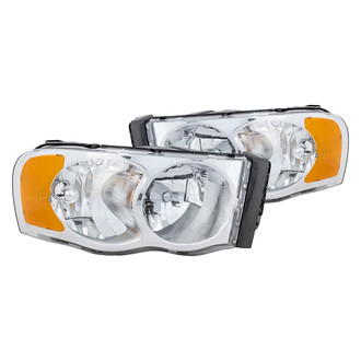 Replacement - Driver and Passenger Side Headlight Set (CAPA Certified)
