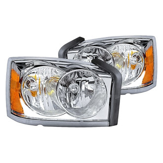 Replacement - Driver and Passenger Side Headlight Set (Standard Line)