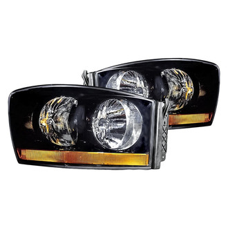 Replacement - Driver and Passenger Side Headlight Set (Standard Line)