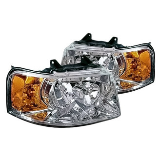 Replacement - Driver and Passenger Side Headlight Set (CAPA Certified)