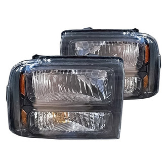 Replacement - Driver and Passenger Side Headlight Set (CAPA Certified)