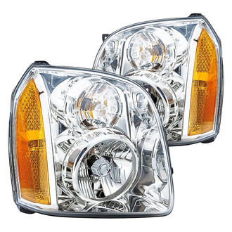 Replacement - Driver and Passenger Side Headlight Set (CAPA Certified)