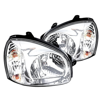 Replacement - Driver and Passenger Side Headlight Set (CAPA Certified)