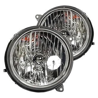 Replacement - Driver and Passenger Side Headlight Set (CAPA Certified)