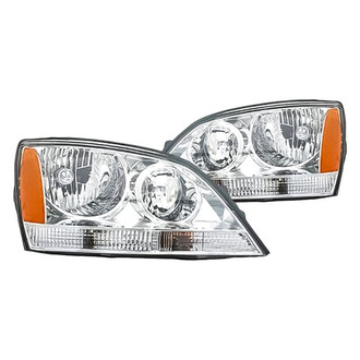 Replacement - Driver and Passenger Side Headlight Set (Standard Line)