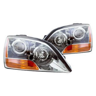 Replacement - Driver and Passenger Side Headlight Set (Standard Line)